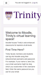 Mobile Screenshot of moodle.trinitydc.edu